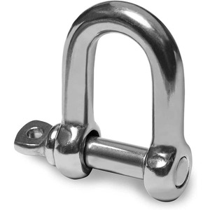 Conector marino de acero inoxidable tipo D M20 para elevación y aparejo de embarcaciones - Product Image 1
