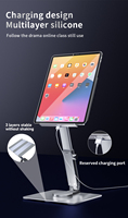 Support pour ordinateur portable en alliage d'aluminium réglable, pliable à 360°, portable, pour MacBook, ordinateur portable, support de refroidissement