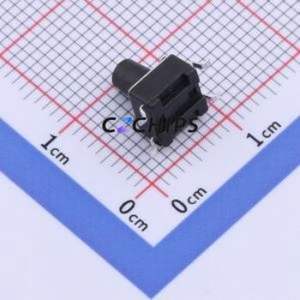 TS-1102SD-B-I-B Tactile Switch SMD-4P,6x6mm Switch Single Pole Single Throw Round Button 1.6N Vertical Mount - Product Image 2