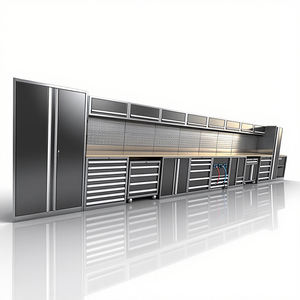 <span class=keywords><strong>Armoire</strong></span> de Garage Personnalisée, Combinaison d'Atelier, Meuble à Outils, Établi en Acier, Boîte à Outils, <span class=keywords><strong>Armoire</strong></span> de Rangement pour Garage - Product Image 1