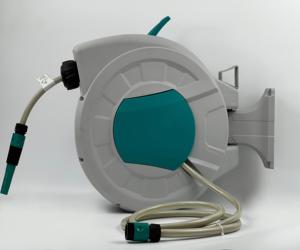 Bobine de tuyau d'arrosage rétractable automatique monté au mur de <span class=keywords><strong>25M</strong></span> avec 10 modèles de buse - Product Image 1