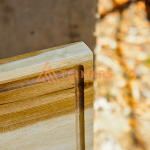 Tabla de Cortar Cuadrada de Bambú de Alta Calidad, 30x20cm, 2.5CM de Grosor, Ecológica, Apta para Lavavajillas, Tabla de Cortar Grande para Cocina - Product Image 1