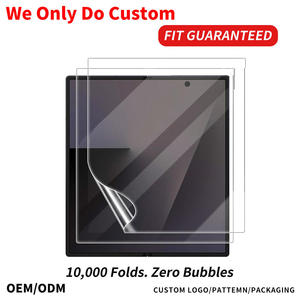 Protection d'écran en film hydrogel personnalisé HD TPU pour Z Fold 8, auto-réparant, haute transparence, souple, sans bulles - Product Image 1