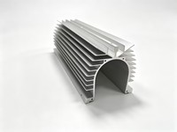 HengDong Plaque de refroidissement liquide personnalisée pour onduleur photovoltaïque, dissipateur thermique à tubes de cuivre intégrés, gestion thermique photovoltaïque