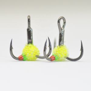 Anzuelos Triples de Carbono Hechos en China para Pesca en Hielo, Personalizables en Diferentes Tamaños y Colores - Product Image 6