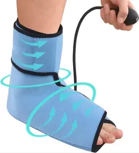 Best selling Ankle Ice Pack Wrap for Foot Pain Relief Soft Cold Brace for Recovering Injuries