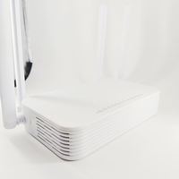 Unité de Réseau Optique ONU F900V F670L 4GE WIFI5 5G 12V 1.5A XPON 4 Ports LAN FTTH FTTX Routeur WiFi Télécom Alimentation 1 An de Garantie