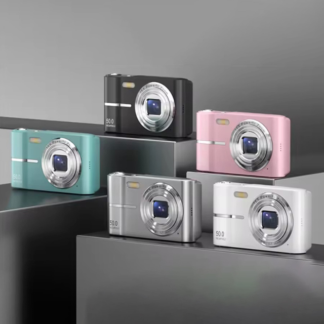 Action Mini Photo Digital HD Camera 2.4 Inch Display Children High Quality Smart Dual Lens Selfie Video Toys Kids Camera