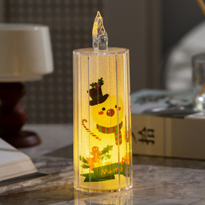 Bougies de Noël en gros, lumières LED, décorations pour arbre de fête, cadeaux de festival, ornements de table, décorations de Noël pour la maison - Product Image 4