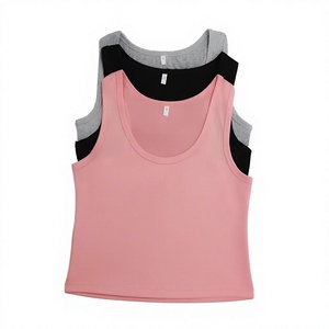Women's 2-Piece Breathable Knitted Lounge Set Sleeveless Tank Top Drawstring Shorts Elastic Waist Solid Color Spring Front - Product Image 4