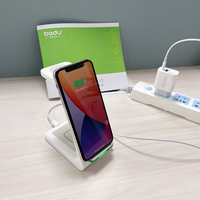 Bộ Sạc Không Dây Có USB-C, Đế Sạc Nhanh Không Dây Tối Đa 15W Cho iPhone 12 Trở Lên