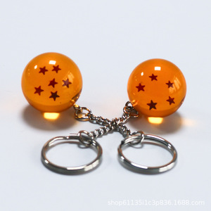 <span class=keywords><strong>Porte</strong></span>-clés <span class=keywords><strong>Dragon</strong></span> <span class=keywords><strong>Ball</strong></span> Cartoon Résine Acrylique Boule de Cristal Mousqueton en Plastique <span class=keywords><strong>Porte</strong></span>-clés Photo Numérique - Product Image 5