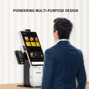 Kiosque <span class=keywords><strong>de</strong></span> commande automatique <span class=keywords><strong>à</strong></span> écran tactile <span class=keywords><strong>de</strong></span> 21,5 pouces pour restaurants, fonctionnalité SDK interactive Windows en option, <span class=keywords><strong>lecteur</strong></span> <span class=keywords><strong>de</strong></span> codes-barres - Product Image 5