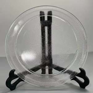 Высокотемпературная сменная стеклянная пластина для микроволновой печи/Круглый прозрачный лоток 245 мм/9,6 поворотный стол из микроволнового стекла - Product Image 3