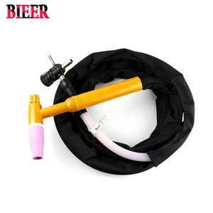 500A-1 Welding Torch 25 Sq Mm Copper Cable Air Cooled Argon Arc Welding Gun Manual Ignition High Temperature Resistant - Product Image 2