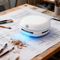 2026 Penyedot Debu Nirkabel Rumah Tangga Mini Genggam Tanpa Kantong, Daya Hisap Kuat, Baterai Tahan Lama, untuk Keyboard dan Meja Kerja