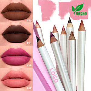 MLM Smudge Proof Vegan Matte <b>Lip</b> Liner Set Waterproof Liquid <b>Lip</b> Gloss Silky Long Lasting High Pigment Party Daily Makeup - Product Image 1