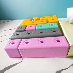 O Pai Sigma thân thiện với môi mềm <span class=keywords><strong>EVA</strong></span> bọt khối xây dựng bền Đồ chơi giáo dục cho trẻ em 3 + Toddler Thời gian chơi suy nghĩ Đào Tạo - Product Image 4