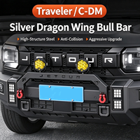 Pare-buffle tout-terrain, protection de calandre avant pour Jetour Traveler T2 C DM 4X4 SUV, accessoires de modification et d'amélioration automobile