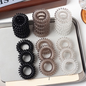 Fasce per capelli comode all'ingrosso per le donne e i bambini ad alta elasticità della bobina dei capelli delle fascette del telefono del cavo dei capelli delle fasce - Product Image 3