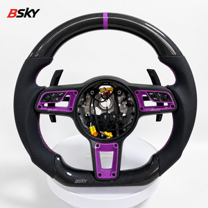 พวงมาลัยหนังรูระบายอากาศ Txw สำหรับ Macaan Cayman 718 918 991 981 987 996 958 992 GT2 GT2RS GT4 - Product Image 1