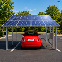 Système de Stockage d'Énergie Solaire à Usage Résidentiel Structure de Support pour Parking Carport en Aluminium Générateur Solaire 10000 Watts