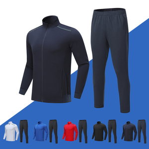 Mens Pieces Full Zip Athletic Gym <b>Jogging</b> Customized Latest Quality Design Track Suit Plus Size Pants Casual - Product Image 2