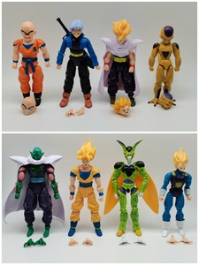Nuevo y Popular Mini Ball Z <span class=keywords><strong>Son</strong></span> <span class=keywords><strong>Goku</strong></span>, Set de 8 Figuras de Acción de PVC, Juguetes Coleccionables para Decoración del Hogar - Product Image 3