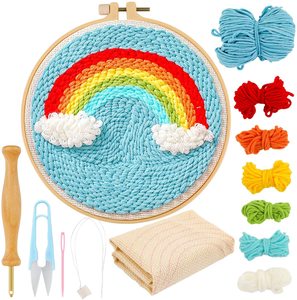 Aguja de bordado Kits de iniciación magia bordado pluma un conjunto de aguja enhebrador de <span class=keywords><strong>agujas</strong></span> de bordado artesanía - Product Image 1