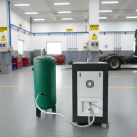 Compresor de Aire de Voltaje Flexible 380v/440v, Capacidad de 16-36CFM, Aire Comprimido para Operaciones Robóticas Automatizadas