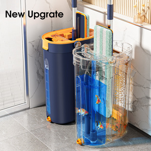 Homettler <span class=keywords><strong>2025</strong></span> Phong Cách Mới Lau Phẳng Xoắn Ma Thuật Lau 360 Xoay Sản Phẩm Cho Mỗi Nhà Lau Làm Sạch Sàn Hộ Gia Đình Các Mặt Hàng - Product Image 4