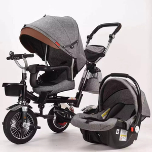 Jouets de haute qualité pour enfants 2022, tricycle bébé avec panier - Product Image 4