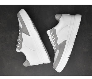 Chaussures Sketchers pour hommes-Baskets classiques à lacets en PU avec semelle épaisse augmentant la hauteur de la conception nouvelle chaussure pour hommes - Product Image 2