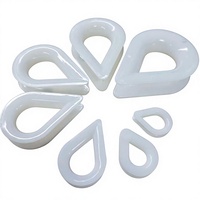 Protector de Cables de Nylon Moldeado por Inyección Industrial, Collar Protector de Alta Resistencia para Cables en Exteriores, Funda de Protección Conectiva Antidesgaste