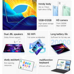 M31 10.1 Inch Android11 <span class=keywords><strong>Tablet</strong></span> PC Với Bàn Phím 12 + 512GB 8 Core HD Màn Hình Cảm Ứng Pad Cho Kinh Doanh 5G Máy Tính Bảng Với Dual Sim Thẻ - Product Image 3