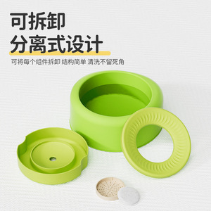Bol d'eau pour chien de 1200 ml, grande capacité, anti-renversement, pour animaux de compagnie - Product Image 4