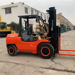 משמש למלגזה 7FDA50 ייצור יפן 5 טון דיזל צמיגים פנאומטיים לשימוש פנימי/חיצוני למכירה - Product Image 3