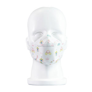 Mascherina medica monouso personalizzabile a forma di pesce a tre strati di colore con efficienza 99% di filtrazione - Product Image 1