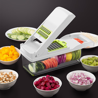 15 In 1 Multifunctionele Handmatige Groentesnijder Vegetarische Chopper Mandoline Slicer Keukenaccessoires