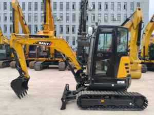 รถขุดขนาดเล็ก Sany SY35U ใหม่ 3 ตัน เครื่องยนต์ Kubota Tier 4 รถขุด 3 ตัน - Product Image 3