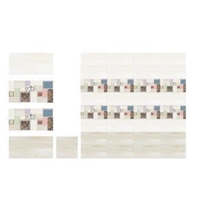 Azulejos de pared esmaltados para baño, color marrón cerámico, diseño simple, 30x60cm - Product Image 3