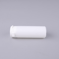 Flacon de pilules en HDPE de 50 ml de la marque JIEMAO, conteneur pour chewing-gum et bonbons avec bouchon à anneau de déchirement et surface pour étiquette