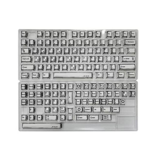 Anime Lines Keycaps CHERRY Profile PBT Keycap Mechanical Keyboard Sublimation Keycaps
