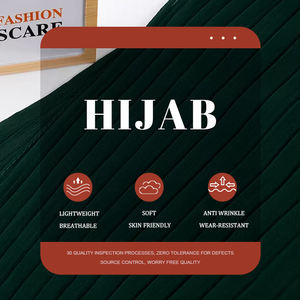 ฮิญาบชีฟองสำเร็จรูปยอดนิยมสำหรับชาวมุสลิมในฤดูใบไม้ผลิ ผ้าคลุมศีรษะและผ้าพันคอแบบชาติพันธุ์สำหรับชาวอาหรับ - Product Image 2