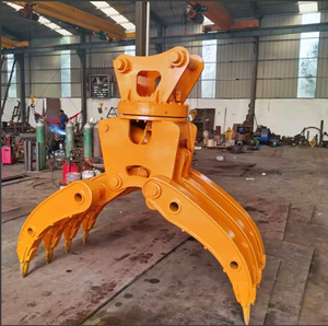 Equipo forestal, excavadora de agarre de, agarre de madera giratorio hidráulico, agarre de piedra de madera para excavadora - Product Image 2