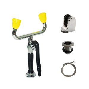 Phòng thí nghiệm mắt máy giặt đồng mạ điện và vòi phun áp lực trạm rửa mắt khẩn cấp đồng mạ điện cầm tay rửa mắt - Product Image 2