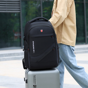 New Design Men's Multi-Functional Large Capacity Travel High <strong>School</strong> Student Daypack <strong>Black</strong> Business Sport Laptop Leisure <strong>Backpack</strong> - Product Image 6