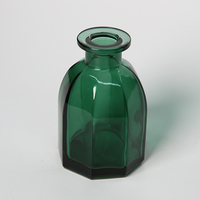 Vente en gros bouteille en verre diffuseur de luxe parfum d'intérieur diffuseur roseau bouteille en verre transparente vide bouteilles d'arôme avec bouchon