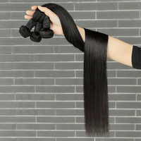 Extensiones de Cabello Humano Virgen Brasileño Tuneful, 26, 30, 40 Pulgadas, 12A, 100% Cabello Humano con Cutícula Alineada