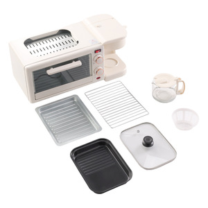 Machine à <span class=keywords><strong>petit</strong></span>-déjeuner multifonctionnelle 3-en-1 pour la cuisson à la vapeur et la cafetière pour les petits sandwichs au <span class=keywords><strong>four</strong></span> et la marmite - Product Image 1